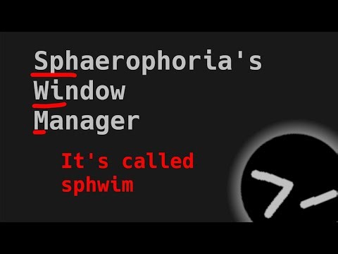A new window manager from scratch