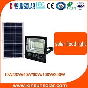 [Hot Item] 100W LED Solar Flood Light with Remote Controller