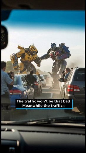 Imagine explaining this to boss💀 #transformers #traffic #cars | Automax Group L.L.C