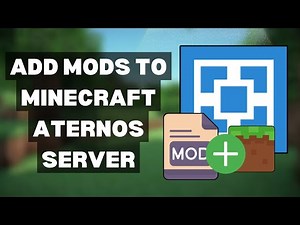 How to Add Mods to Minecraft Aternos Server | Free Minecraft Hosting