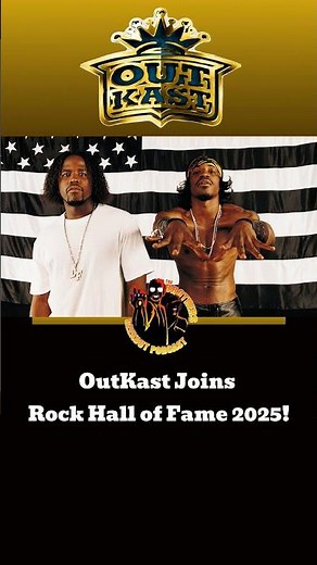 OutKast Inducted into Rock & Roll Hall of Fame 2025 | Hip-Hop Legends Honored!