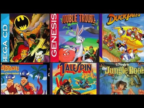 Classic Cartoon Games of the 90s