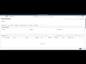 J45 Création d'une commande d'achat dans SAP Fiori