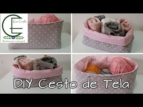 DIY Cesto de Tela