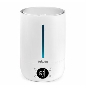 Umidificator De Camera Inteligent, Cu Senzor De Umiditate Biovita Top Mist, 4.5L, Timer, Trepte De Umiditate - eMAG.ro