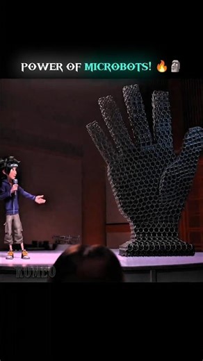 Hiro Hamada microbots presentation | Big hero 6 | #animation #edit #shorts