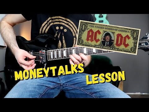 How To Play: Moneytalks - by AC/DC - Guitar Lesson/Tutorial