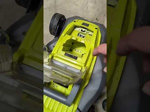 Sun Joe ION16LM Lawn Mower bogging down, stops running, possible repair. Simple cleaning.