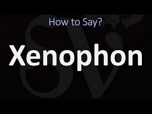 How to Pronounce Xenophon? (CORRECTLY)