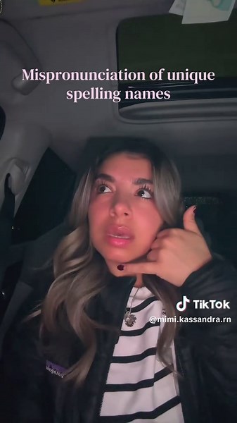 Understanding Mispronounced Unique Names on TikTok