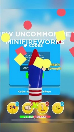 😱New OP Code in Get Huge Simulator💪 #roblox #gethugesimulator #zombiierose