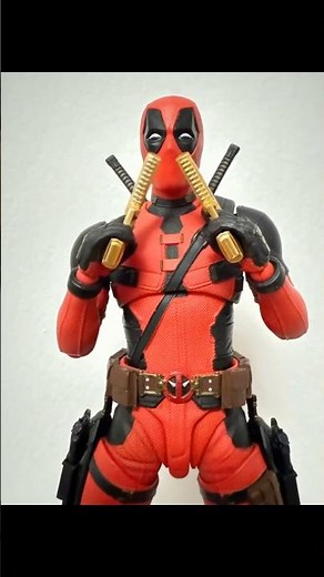 DEADPOOL SH FIGUARTS EN ACCIÓN VAMOS #deadpool #marvel #memes TAMASHII NATIONS BANDAI FIGURAS
