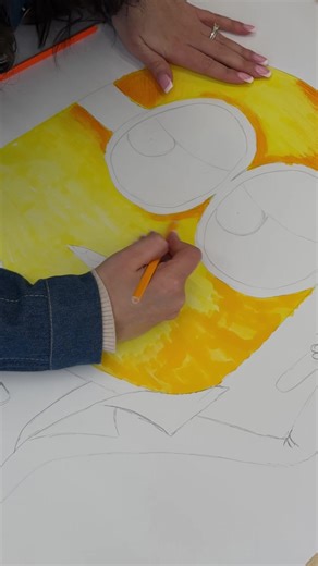 How I Draw a Giant Minion to Inspire ESL Students