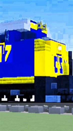 Minecraft CSX 4847 70 Mph #shorts #minecrafttrainsanimations #csx