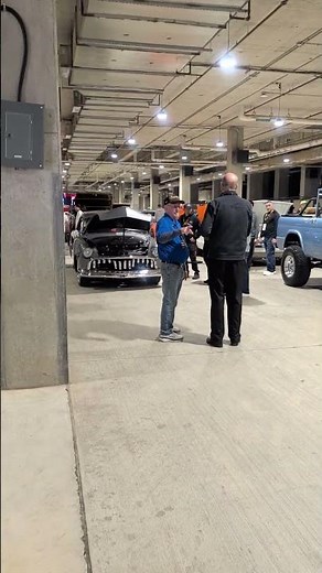 smashed cars at Mecum! Big time screw up. #automobile #mecum #crash