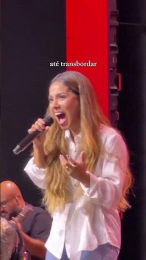 Enche-me de Ti até transbordar ❤️🔥Obrigada Rei Jesus #louvor #gabrielarocha #gospel