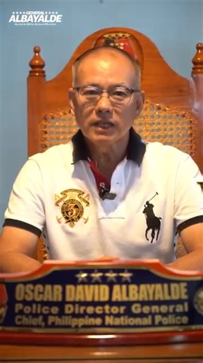 Former Philippine National Police Chief Oscar Albayalde thanks the residents of Angeles City who supported his mayoralty bid. Albayalde was defeated by Pampanga Second District Representative Carmelo "Jon" Lazatin II in the city mayoral race. He also appealed for unity for the development of the city. Video grabbed from Albayalde's FB post | SunStar Pampanga