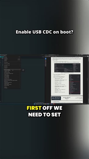 Struggling to get Serial output on your ESP32-S3? 🛑💻 You might have missed this one crucial setting: USB CDC On Boot. If this isn't enabled, your board won't talk to the serial monitor. Also, watch out for your clock frequency—Wi-Fi won't work if you drop below 80 MHz! Save this for your next project setup! 💾 #esp32 #arduino #coding #electronics #iot