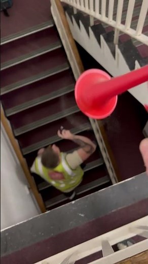 Air horn prank