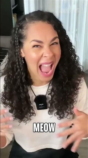 Loosen Vocal Tension FAST | Fun Meow Exercise for Singers