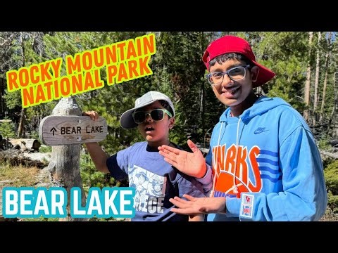 Exploring the Bear Lake Nature Trail at Rocky Mountain National Park in Colorado