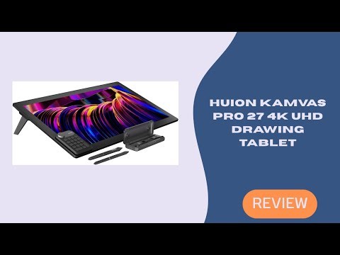HUION KAMVAS Pro 27 4K UHD Drawing Tablet – Ultra-Large Multi-Touch Screen