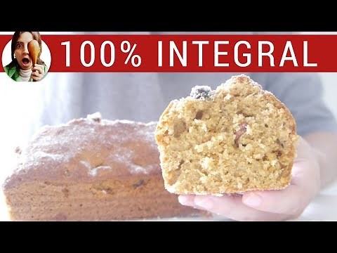 BUDÍN INTEGRAL : Fácil, esponjoso y con aceite