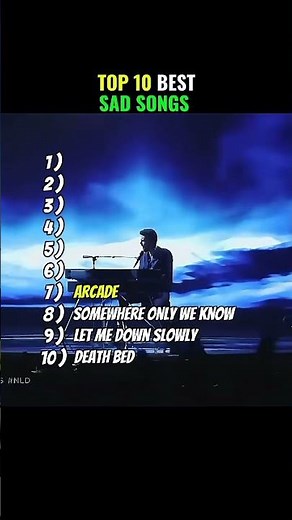 Top 10 Saddest Songs Everyone Knows