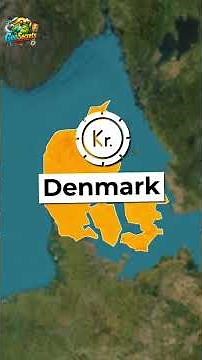 How big is Denmark anyway? #denmark #geography #map