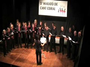 Si em dius adeu. Veus Clares. 5a Marató Corals Gràcia.flv
