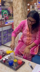 Diploma class day 1” Live demo about “how to create more colours using primary colours” #swapnasmakeoverandbeautystudio #makeupclass #instagood #trending #viral | Swapna’s Makeover & Beauty Studio an ISO 9001:2015 Certified Academy