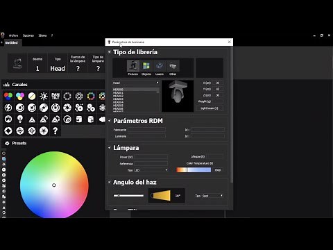 MyDMX 3.0 - Creación de perfiles (librerías) para MyDMX 3.0