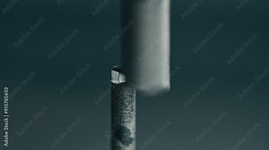 Discover the intricate process of creating a hex key through precise machining in an industrial setting. Perfect for showcasing manufacturing techniques and machine operations