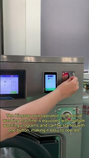 Kingstar coin-operated commercial washing machine
