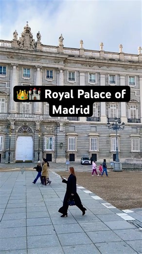 Spain’s Largest Royal Palace in Madrid! 🤯👑#spain #madrid #spaintravel #royalpalace #madridtravel