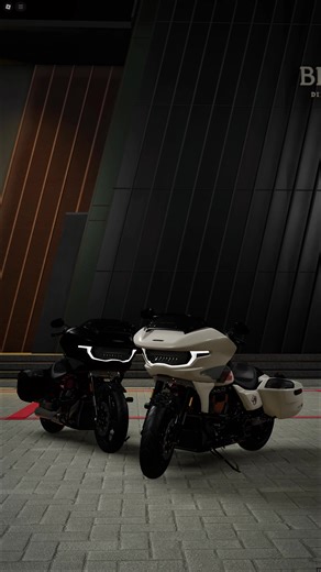 Harley Davidson Road Glide in Roblox Gameplay