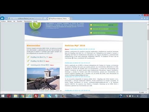 1 Cómo descargar DispMag Usb 2016 Mod 10 y 13 MyfDesarrolladores