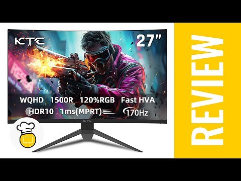 KTC 27 inch Curved Gaming Monitor Review