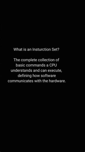 What is an Instruction Set? #aisecurity