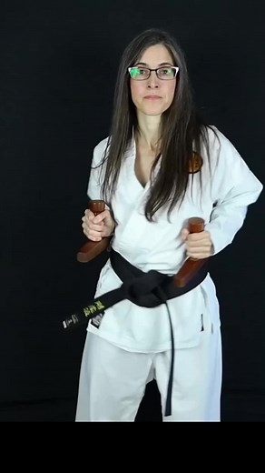 How To Use Tonfa #karate #kobudo #tonfa #tutorial #fyp