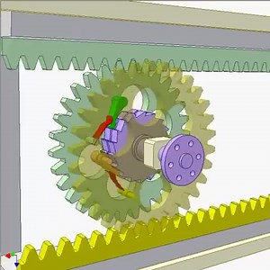 Converting Linear Motion to Rotary with Ratchet Mechanism