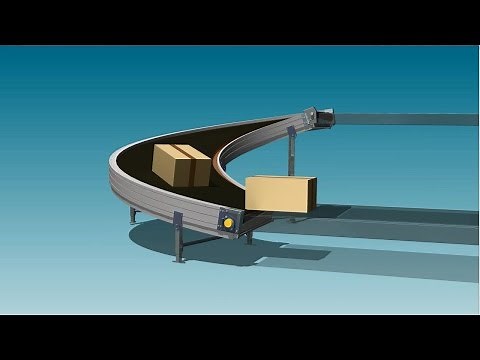 TRANSNORM Helix Belt Cuvre Conveyor