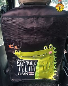 Designed for growing family with kids, this child-focused car seat organizer comes with a protective mat attached. That being said, you don’t have to worry about your kids leaving any dirty stain. A disorganized and dirty car leaves a bad impression and also discomfort. 9002910 - $ 9.30 #mrdiy #alwayslowprices #carorganizer | MR DIY