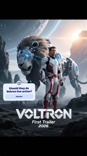 Voltron live action?? 👀🔥 should they make a live action or leave it alone? #voltron #lion#fyp