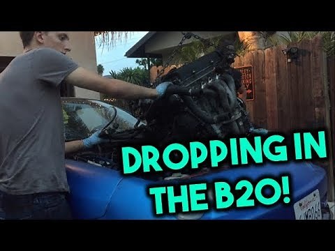 B20 Swapping The Integra!