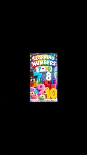 Learn Numbers 7-10 with Animals 🦁🐸 | Fun Counting Song for Kids