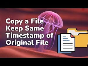 Copy a File and Keep the Same Timestamp of the Original File [Linux/Ubuntu GUIDE]