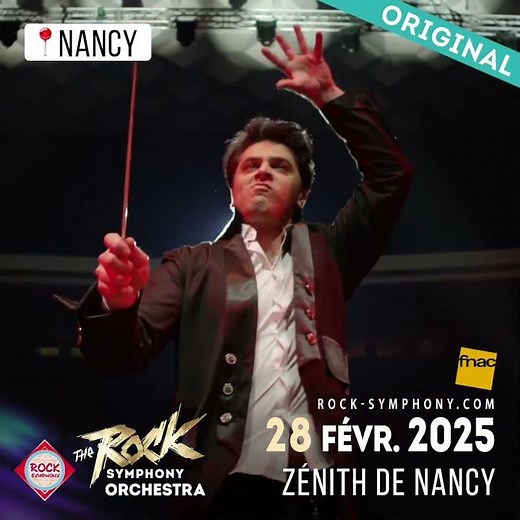 🎸THE ROCK SYMPHONY ORCHESTRA - 28.02.2025 📍Nancy | Zénith Du Grand Nancy🎸