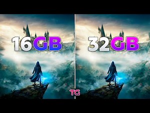 Hogwarts Legacy - 16GB vs 32GB RAM