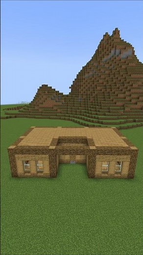 perfect house minecraft | tutorial timelapse #minecraft